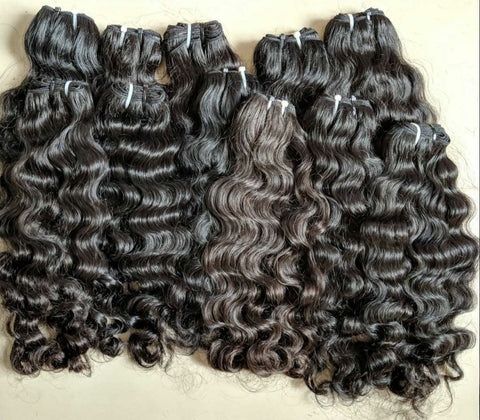 Raw Indian curly (Gold)